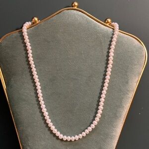 Natural freshwater pearl necklace